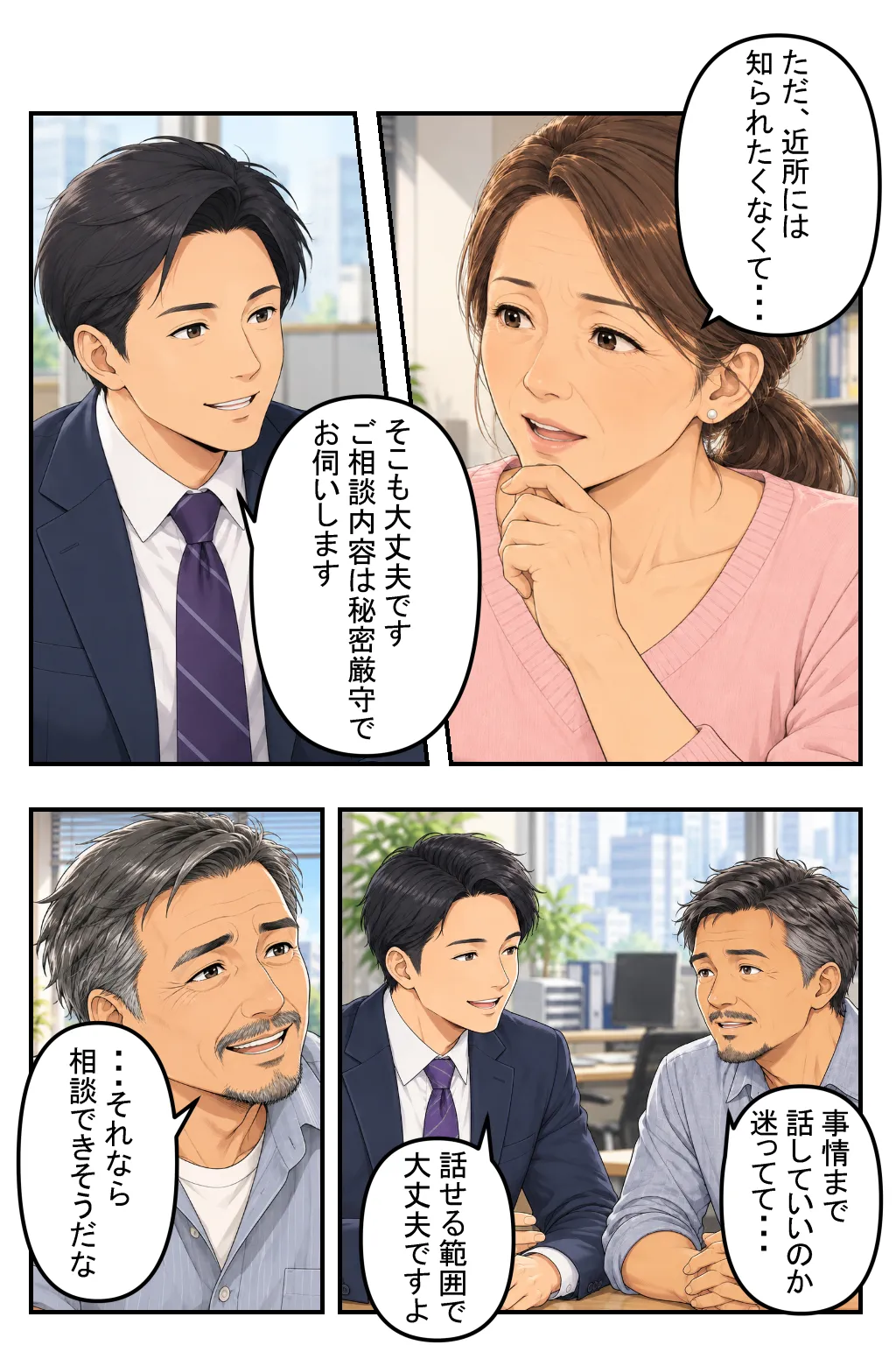 藍ランド不動産 漫画5ページ目