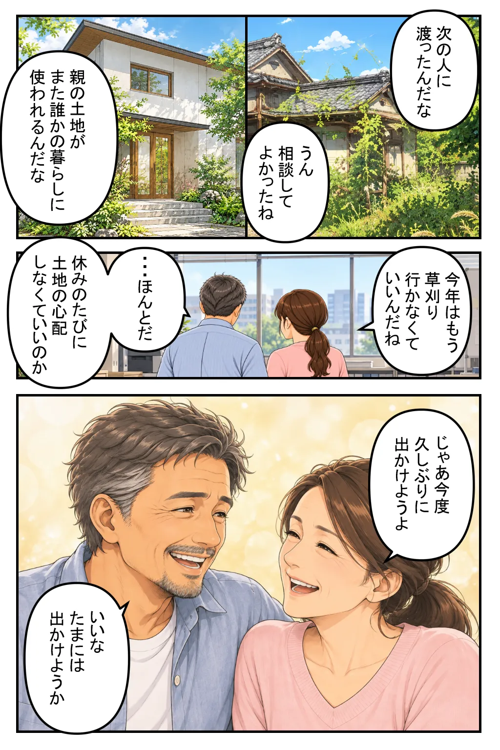 藍ランド不動産 漫画9ページ目